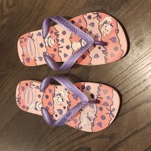 Girls Havaianas US 3/4Y